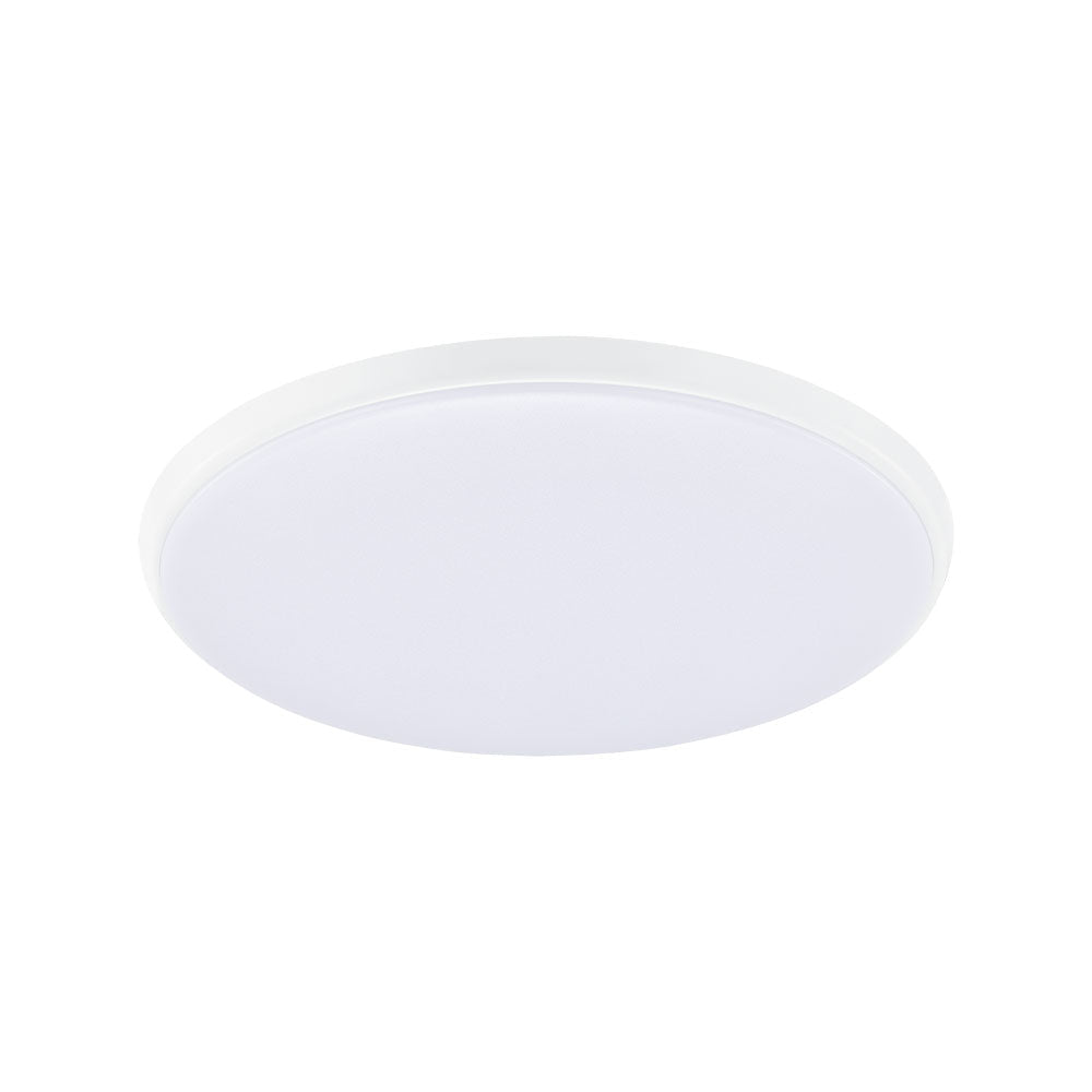 Ollie 18W CCT Dimmable Oyster Light White Trim